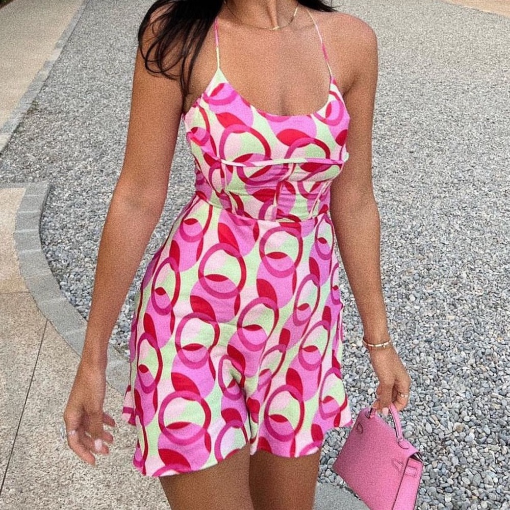 ZARA Satin dress! NWOT! SUMMER SHINE